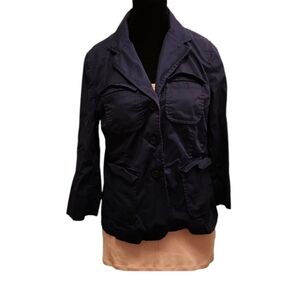 Charter Club - petite medium blue blazer